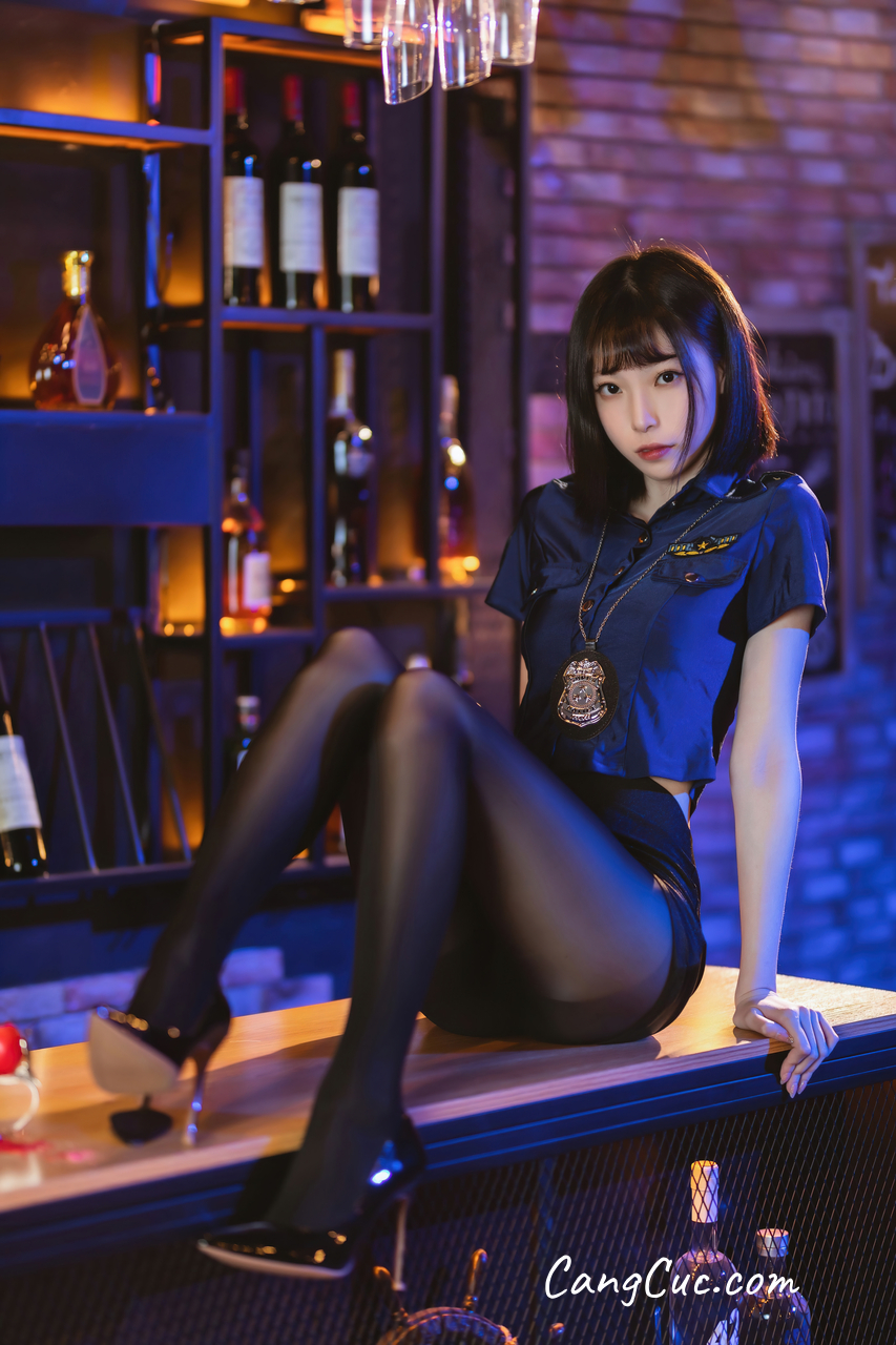 Coser@许岚LAN – 黑丝制服